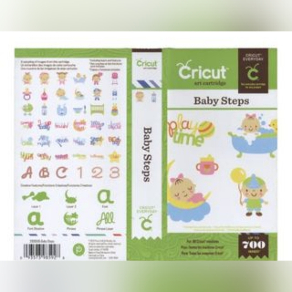 Baby Steps Cricut Die Cut